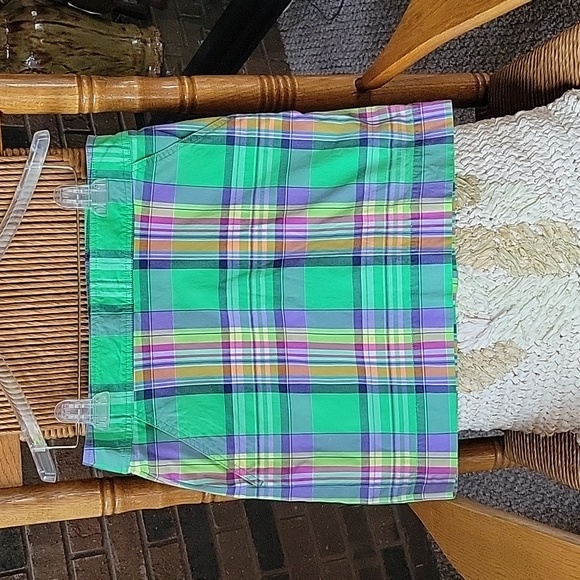 Ralph Lauren Pants - Ralph Lauren golf skort, green preppy plaid, size 4